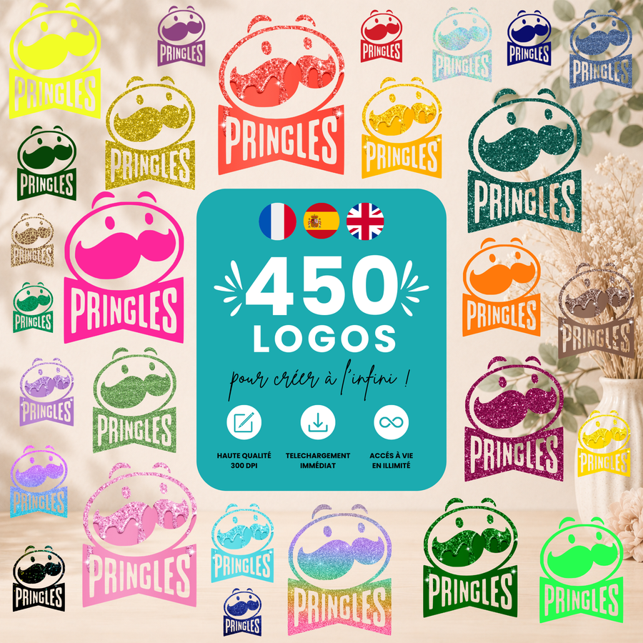 Logos Pringles pack 450+ | PNG Haute Qualité