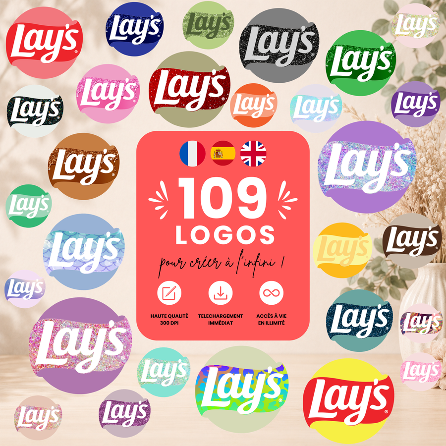 Logos Lay's pack 109+| PNG Haute Qualité